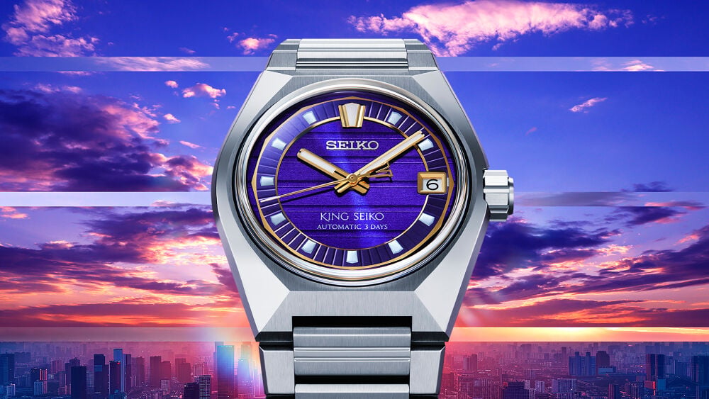 Saat severlerin beğenisine sunulmasından 50 yılı aşkın bir süre sonra King Seiko VANAC, yeni mekanik makinesi ve güçlü, köşeli tasarımıyla yeniden doğuyor.
