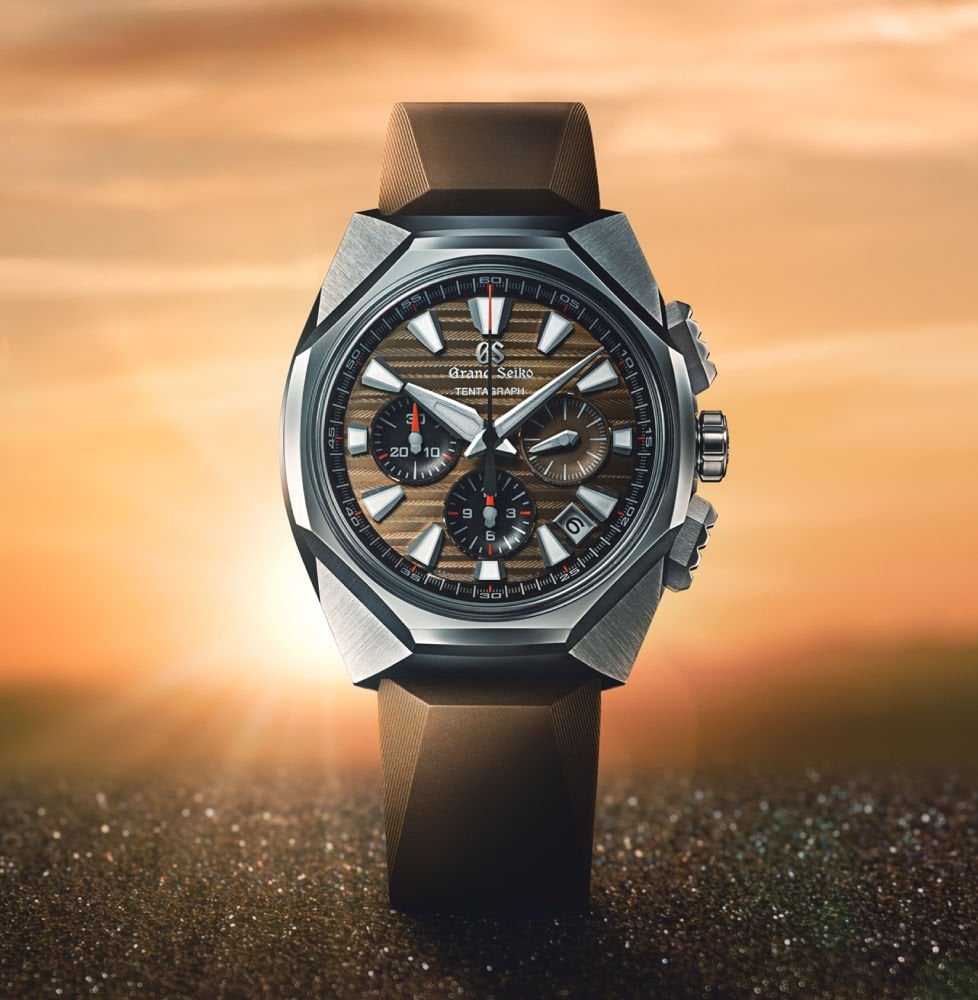 Her türlü spor koşulunda yüksek performans için tasarlanan Tokyo Lion tasarımında Grand Seiko Tentagraph mekanizması tanıtıldı.