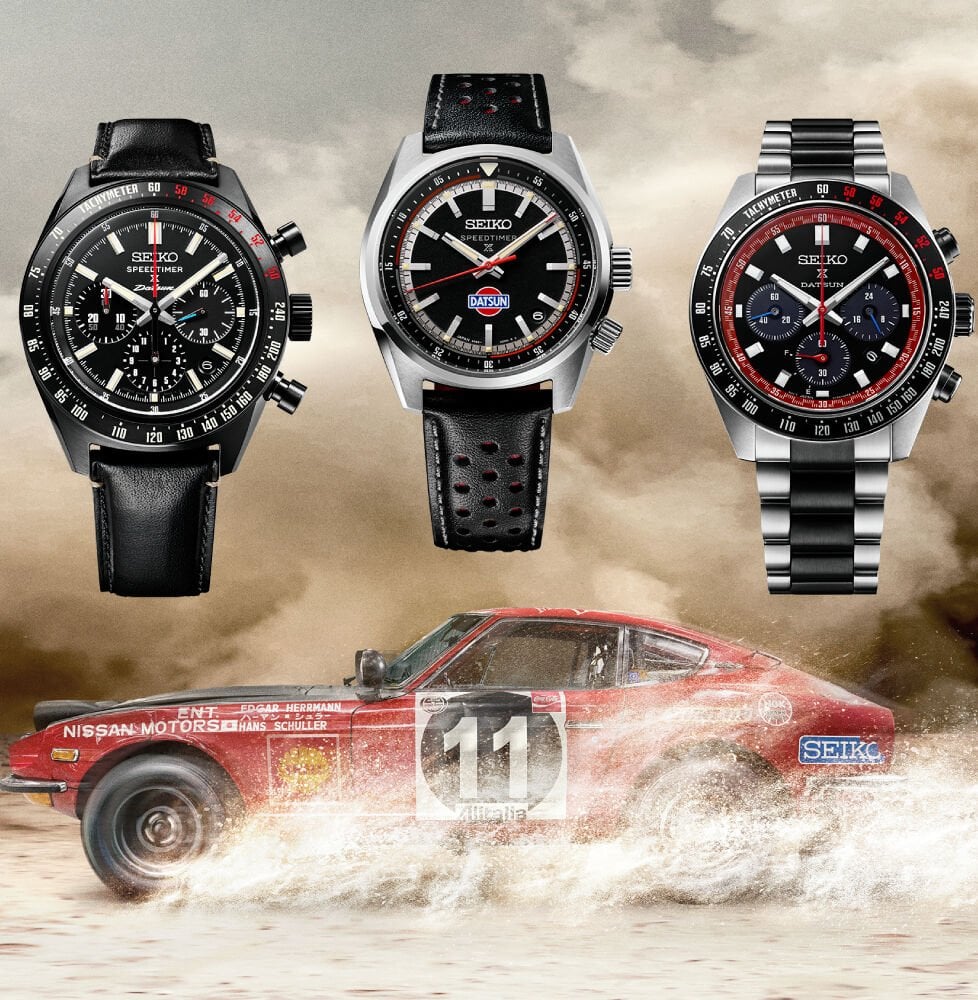 Datsun 240Z ve Prospex Speedtimer: Yeni iş birliği modelleri, 1960’ların sonları ve 1970’lerin başlarının ikonlarının paylaştığı ruhu ve başarıları onurlandırıyor.