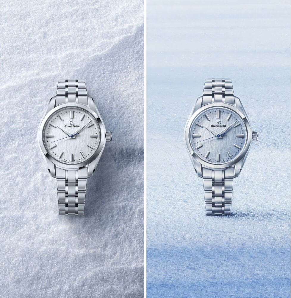 Grand Seiko, ilhamını Shinshu’nun kış atmosferinden alan, yeni 9F quartz makineyle çalışan 33mm’lik iki yeni modeli tanıtıyor.