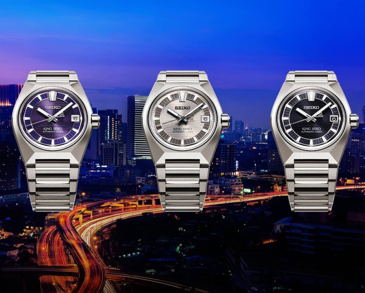 Hafif, çok yönlü ve yeni bir kadran tasarımına sahip üç yeni titanyum model, King Seiko VANAC serisine katılıyor.