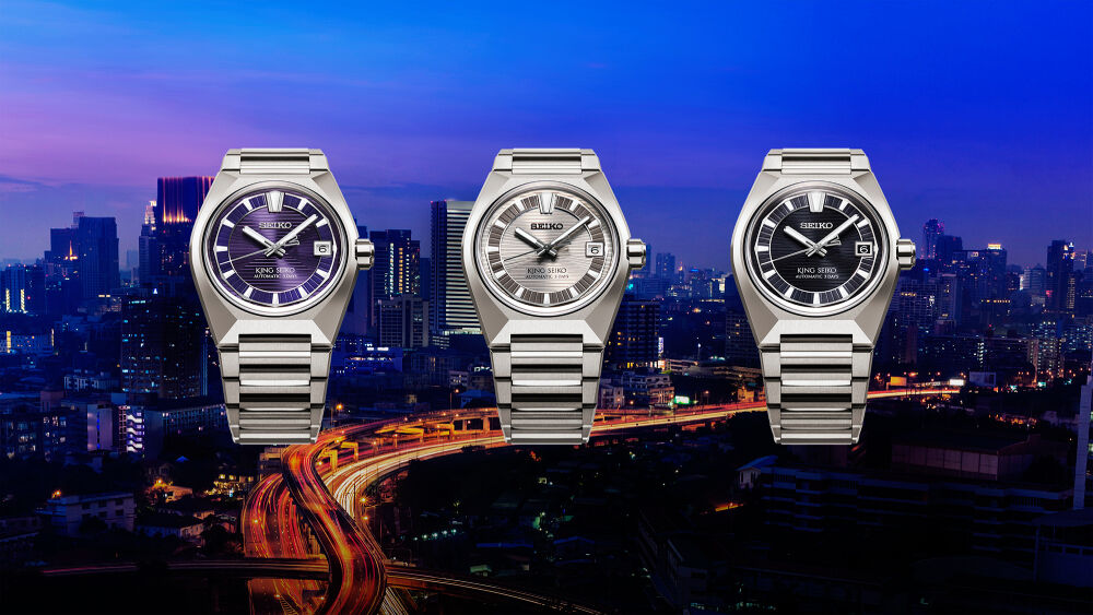 Hafif, çok yönlü ve yeni bir kadran tasarımına sahip üç yeni titanyum model, King Seiko VANAC serisine katılıyor.