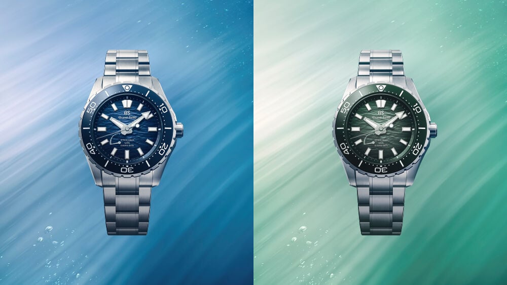 Grand Seiko, Spring Drive mekanizmasına sahip en yüksek hassasiyete ulaşan ve markanın en küçük dalış saati olan Spring Drive U.F.A. Ushio 300 Diver modelini tanıtıyor.