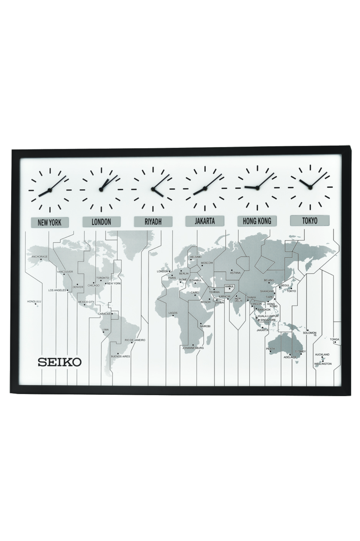 SEIKO QXA538K - Multi Time